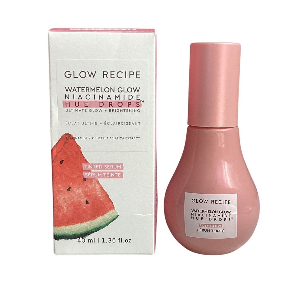Glow Recipe Watermelon Glow Niacinamide Hue Drops Rosy Glow Tinted Serum 40ml